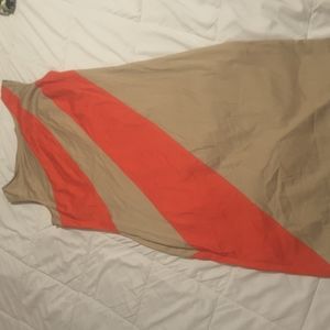 Two tones Evan Picone stretch dress